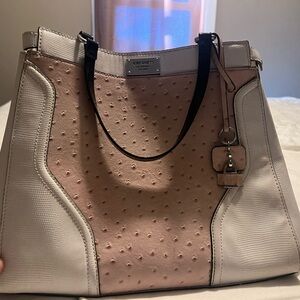 Guess Pink and White Bags